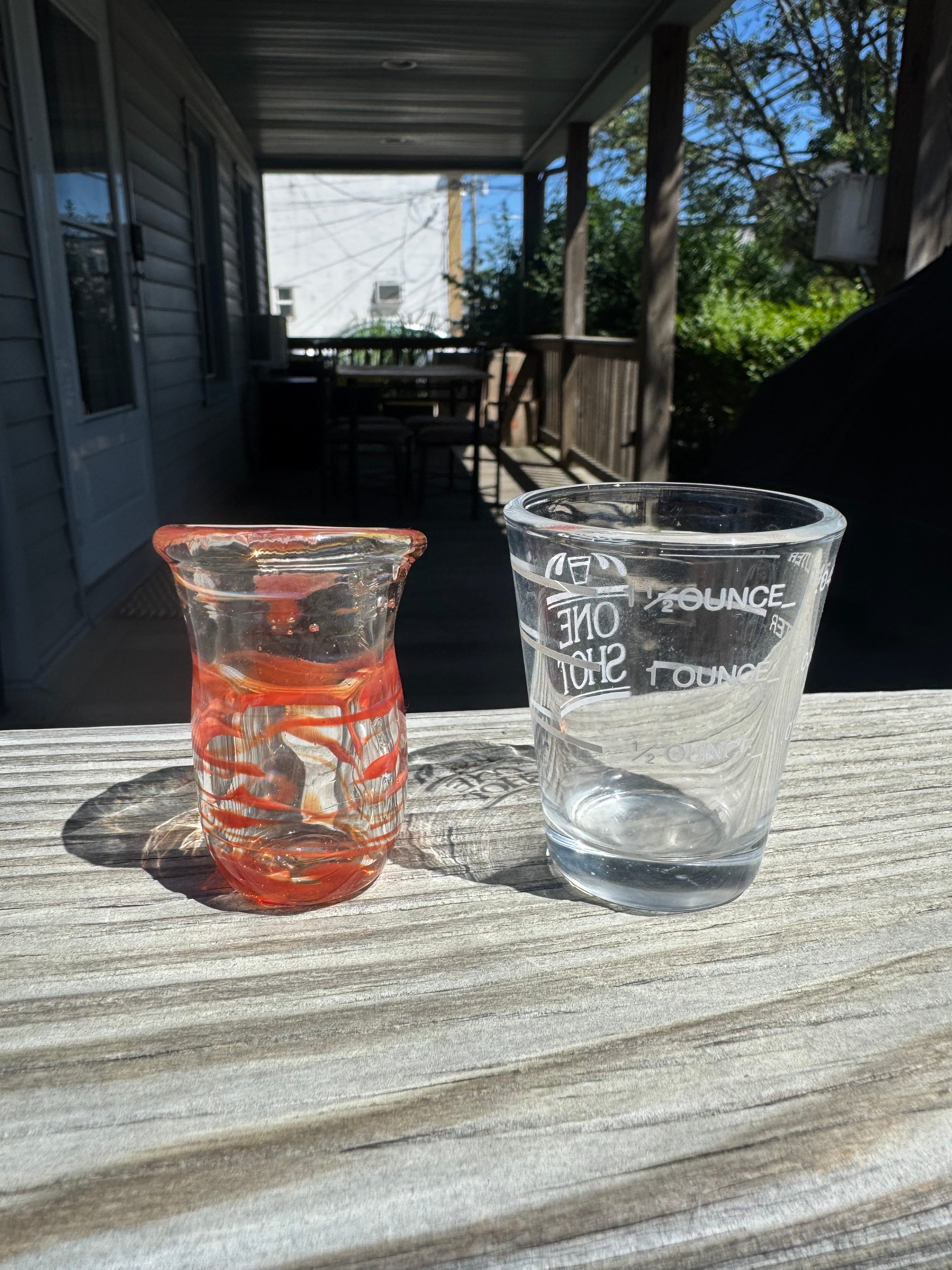 Molten Striker Shotglass