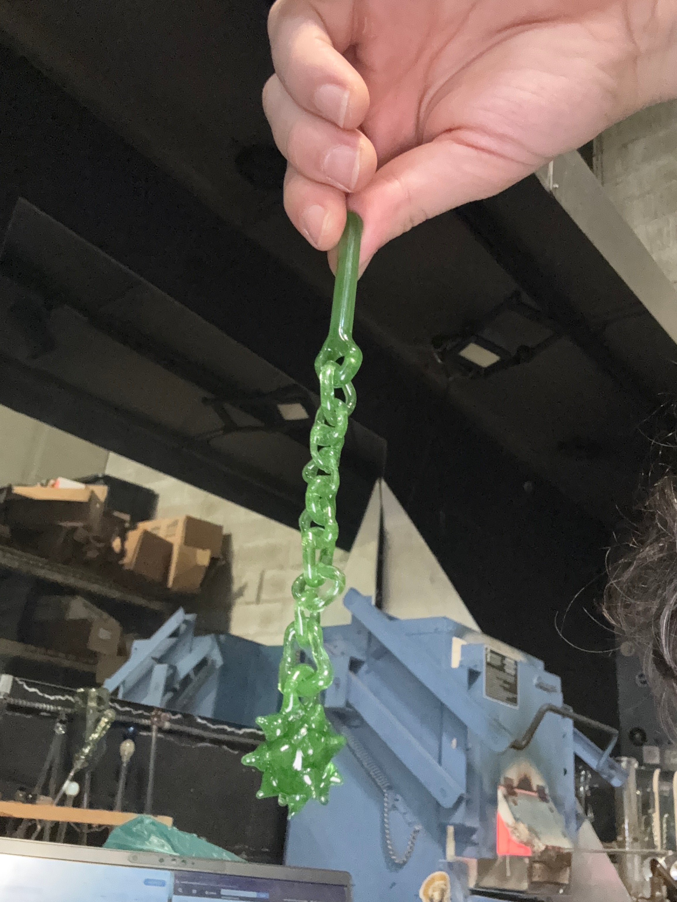 Medieval Style Glass Flail