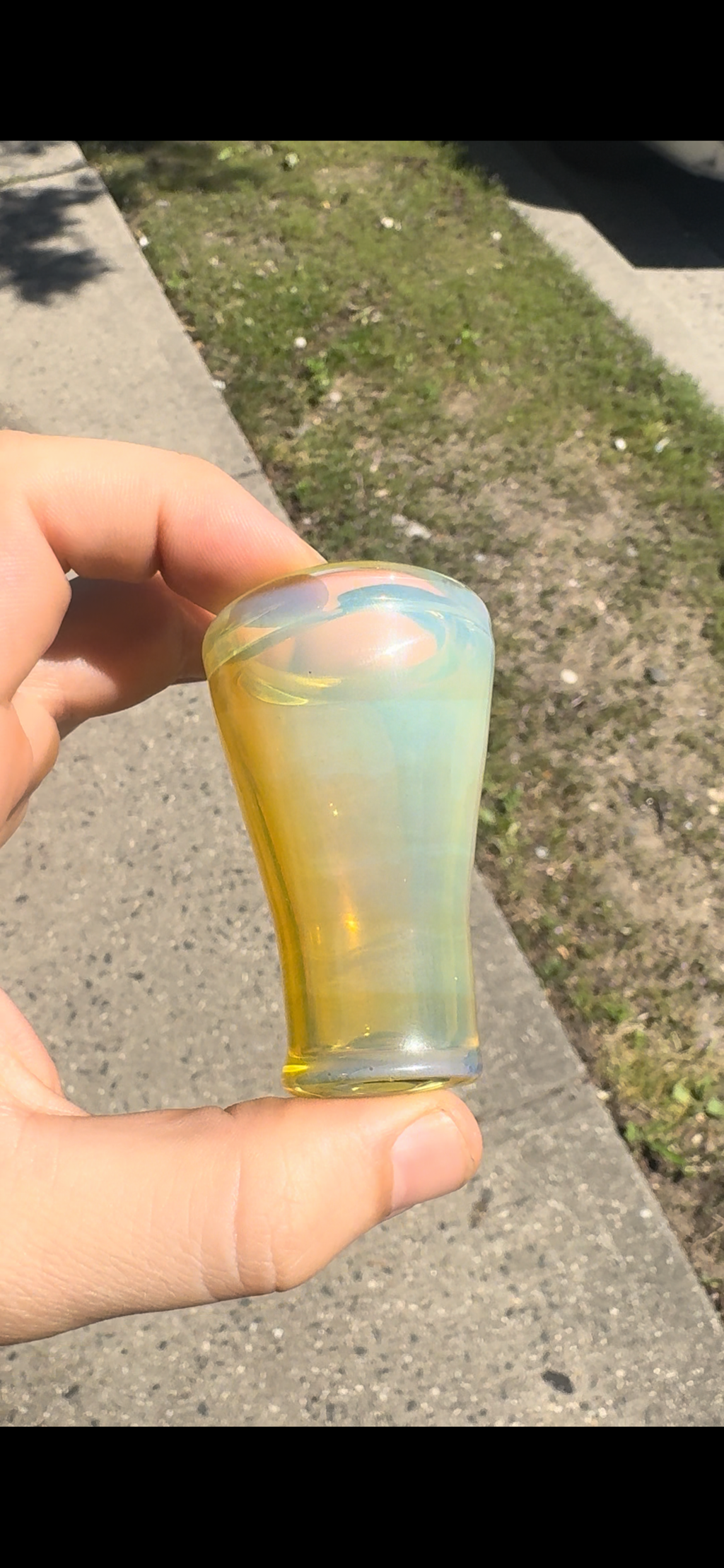 Silver Fumed Shotglass