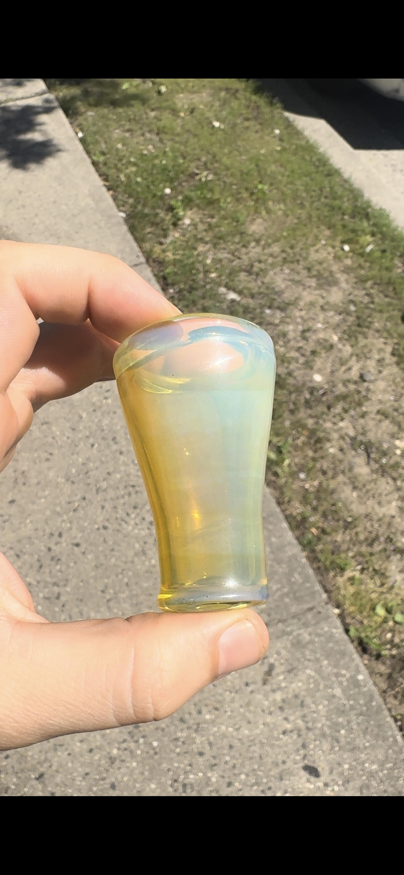 Silver Fumed Shotglass