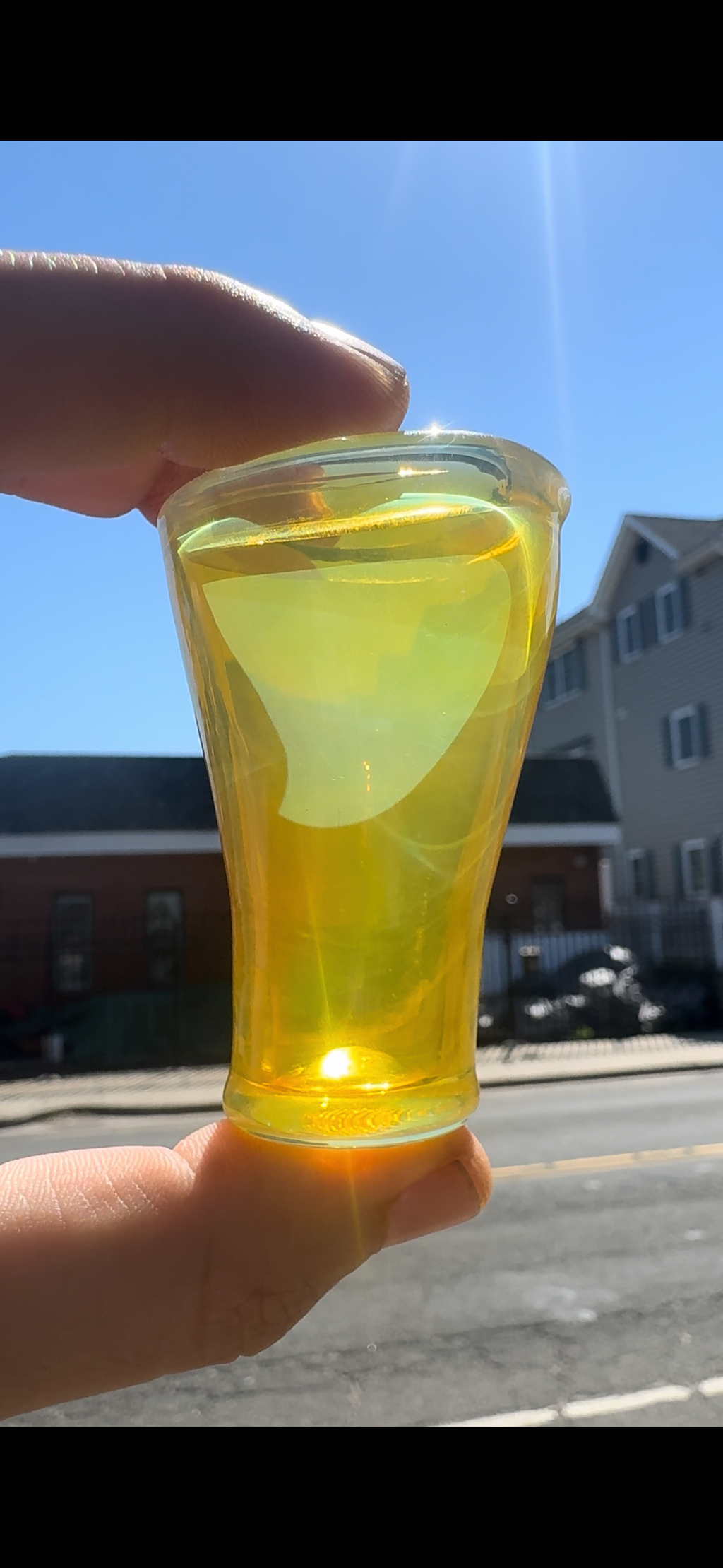 Silver Fumed Shotglass