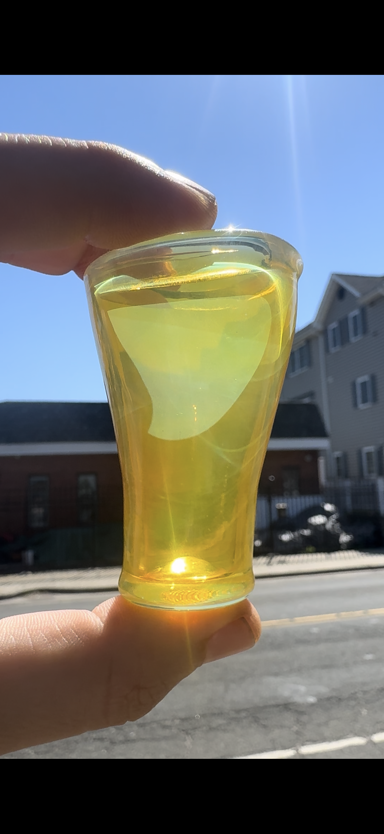 Silver Fumed Shotglass