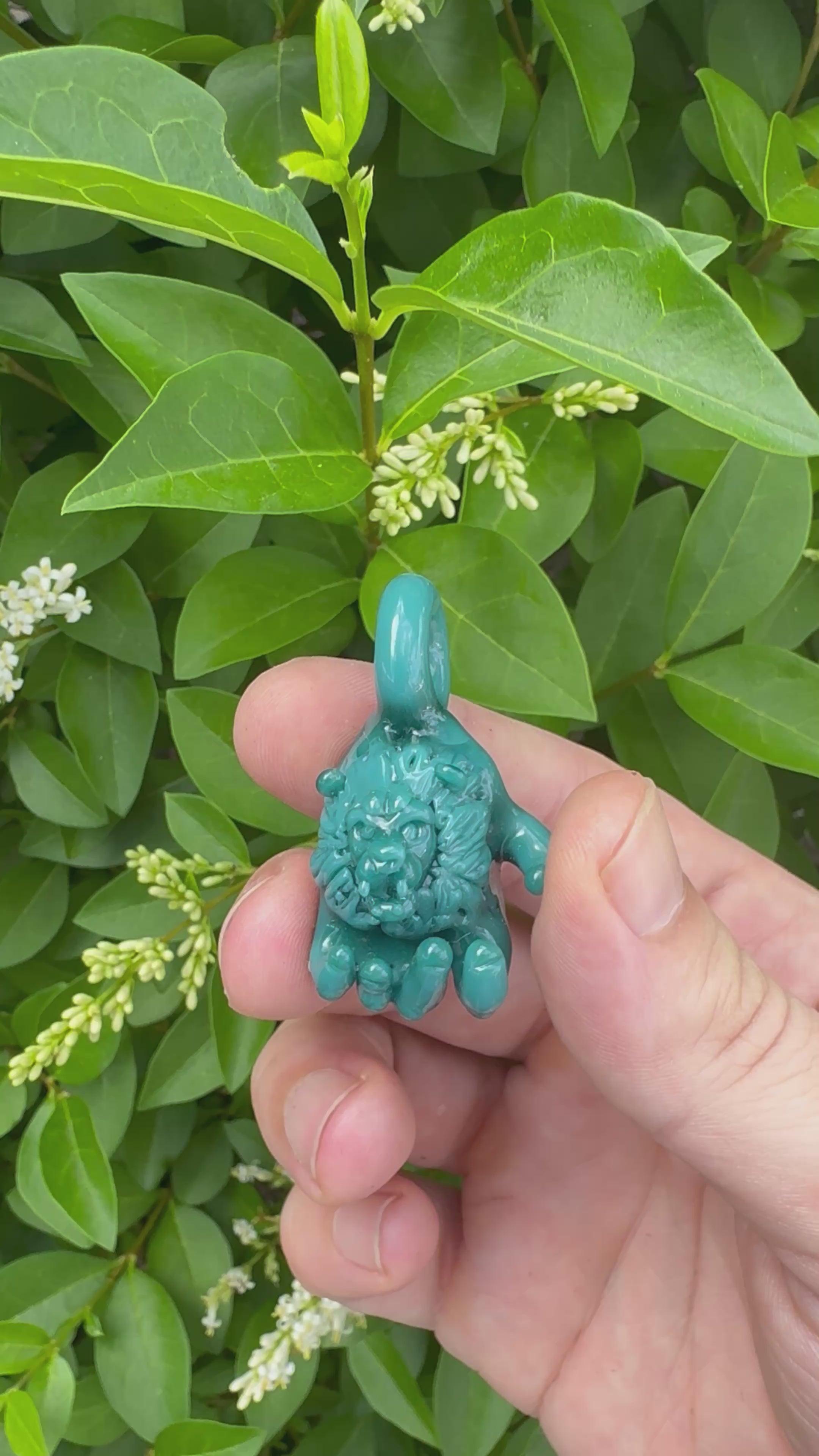 Lion in Hand Pendant JT Envisions Collab 🦁🖐️
