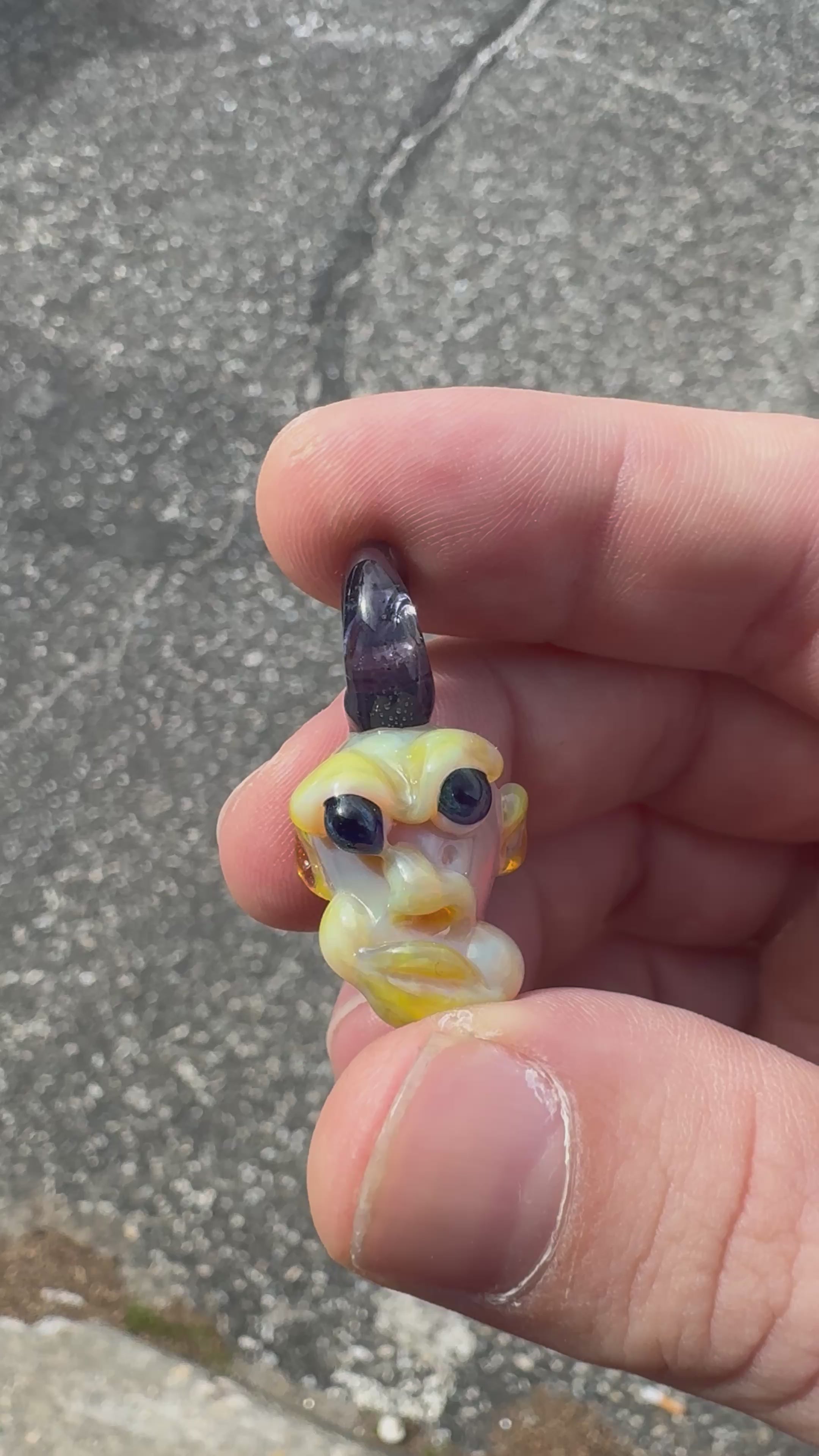 Grumpy Forest Spirit Pendant